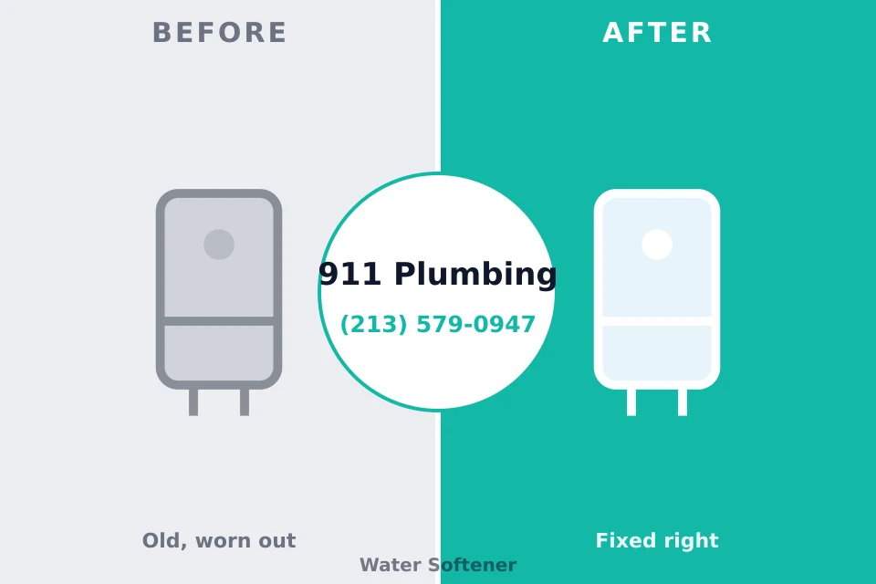 Before and after: plumbing repair Washougal, WA